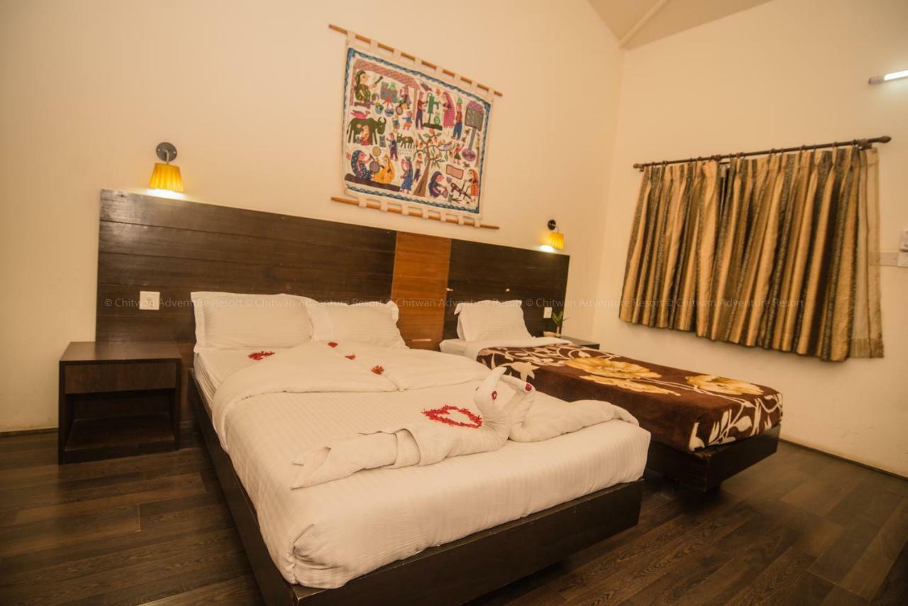 Chitwan Adventure Resort Sauraha Εξωτερικό φωτογραφία