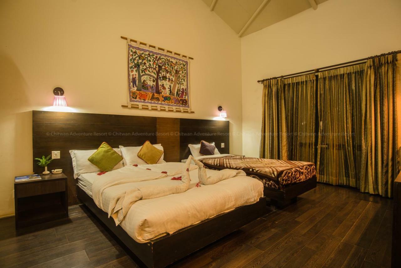 Chitwan Adventure Resort Sauraha Εξωτερικό φωτογραφία