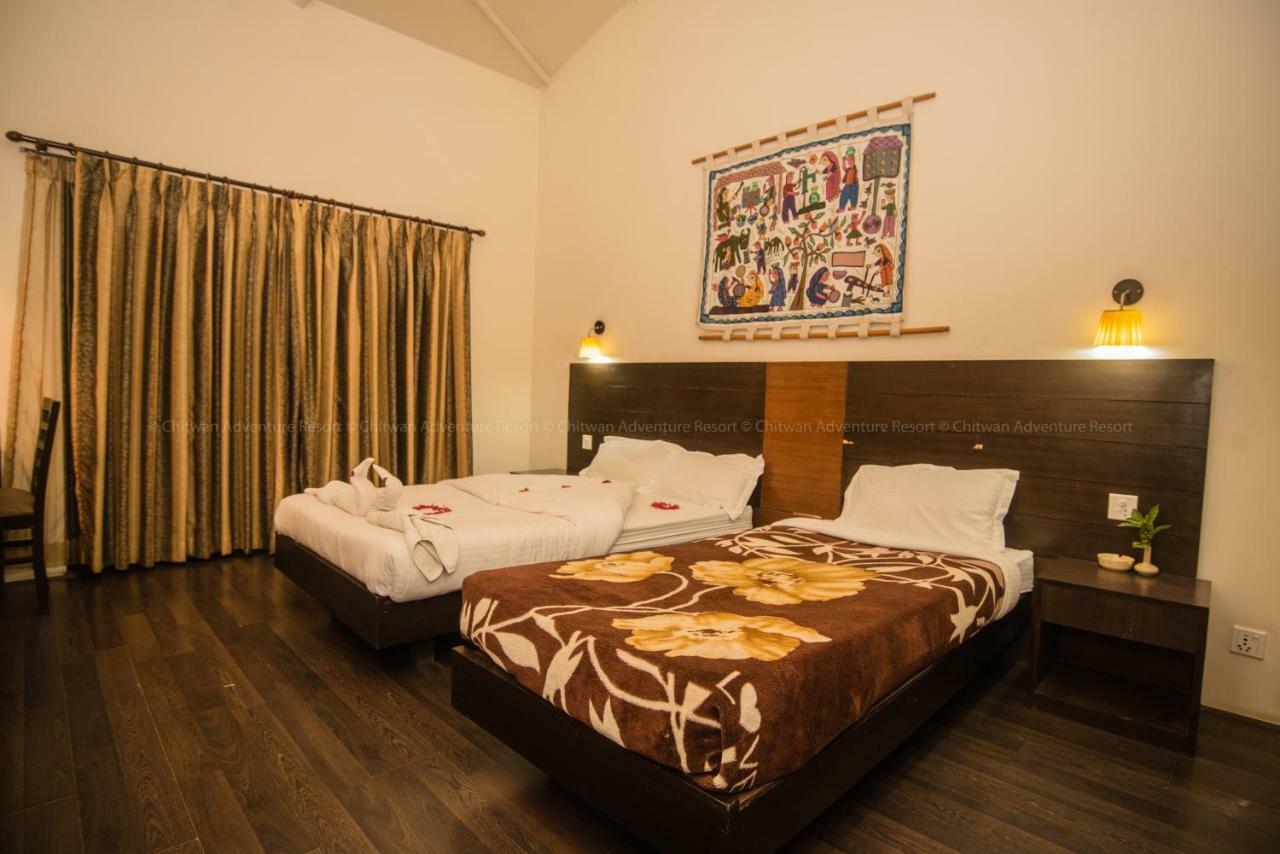 Chitwan Adventure Resort Sauraha Εξωτερικό φωτογραφία